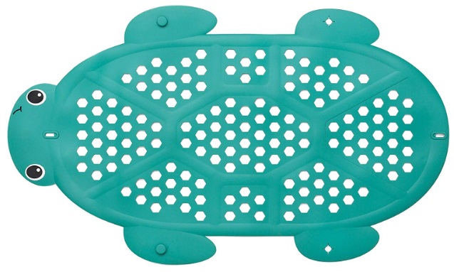 Infantino and Storage Basket bath mat for textured tubs