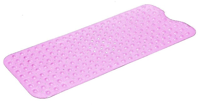 Simple Deluxe Non-Slip Anti-Bacterial bath mat for textured tubs