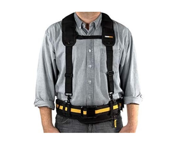 Tool belt suspenders