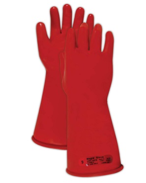 Magid M011R A.R.C. Natural Rubber Latex Work Gloves for Electricians