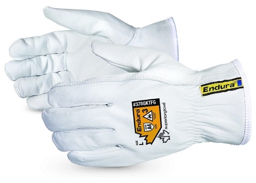 Superior Goatskin Leather Work Gloves for Electricians