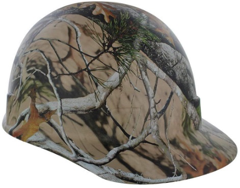 Rugged Blue Custom Hydro Dipped Next Camo Vista Hard Hat Cap