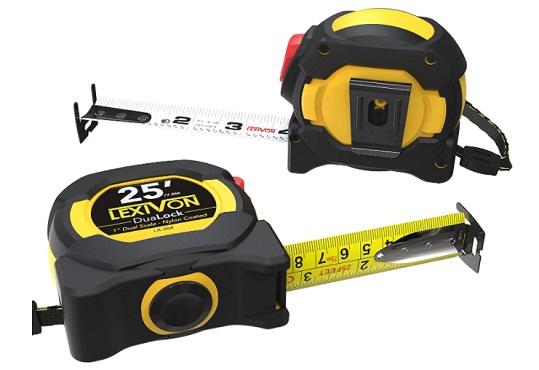 LEXIVON [2-Pack] 25Ft/7.5m - how to read a tape measure