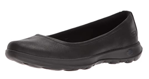 Skechers Go Walk Lite-15395 Ballet Flat Women's Waterproof Walking Shoes For Travel