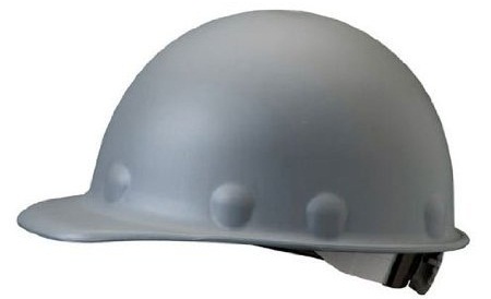 Fibre-Metal Roughneck Gray Fiberglass Cap Style 