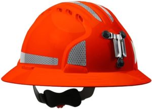 lineman hard hat visor