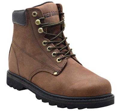 Ever Boots Tank Men's Soft Toe Oil Grain Leather Work Boots