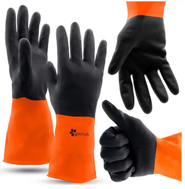 Gastody chemical resistant gloves To Protects Hands From Hazardous Chemicals
